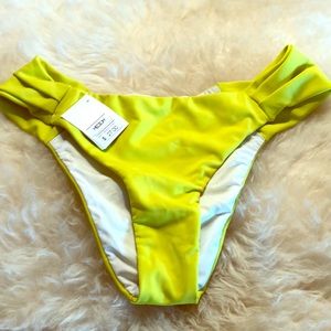 NEW Yellow bikini bottoms